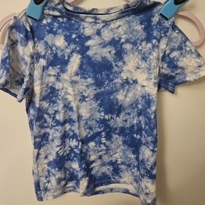 Cat & Jack NWOT Blue Tie-Dye Kids Shirt